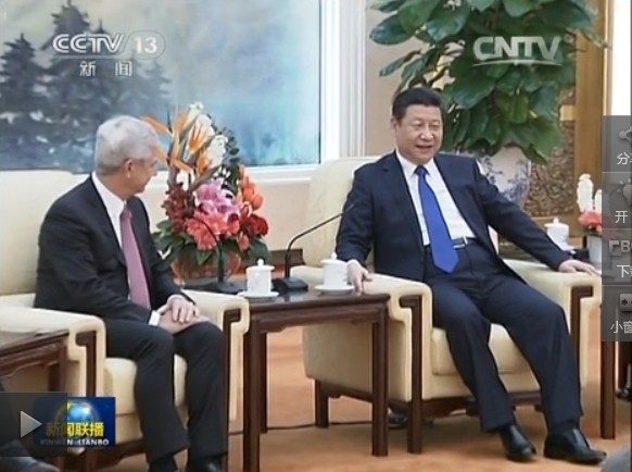 習近平會見法國國民議會議長