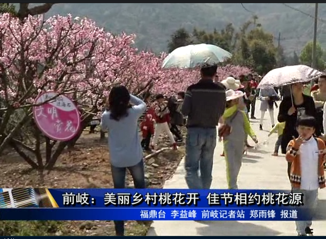 前岐：美麗鄉村桃花開 佳節相約桃花源