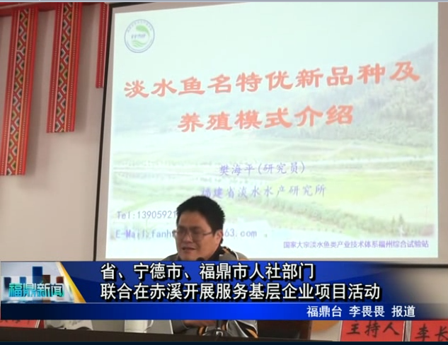 省、寧德市、福鼎市人社部門聯(lián)合在赤溪開(kāi)展服務(wù)基層企業(yè)項(xiàng)目活動(dòng)