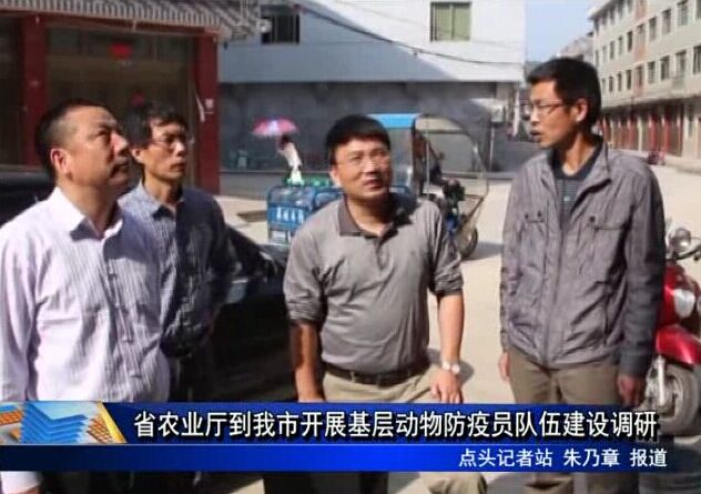 省農(nóng)業(yè)廳到我市開展基層動(dòng)物防疫員隊(duì)伍建設(shè)調(diào)研