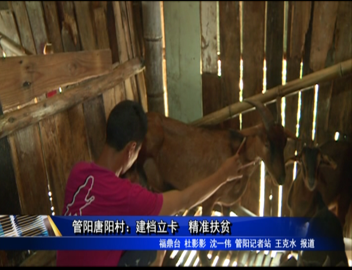 管陽唐陽村：建檔立卡　精準扶貧