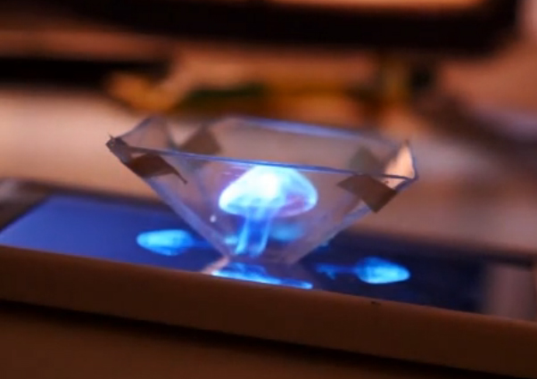 好神奇！教你如何用手機制作3D全息影像