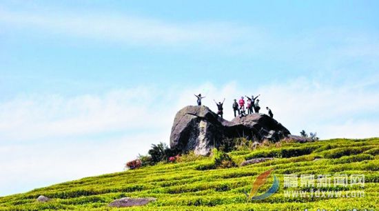 冬日時光，漫步天湖山