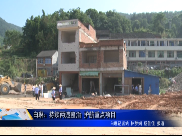 白琳：持續兩違整治 護航重點項目
