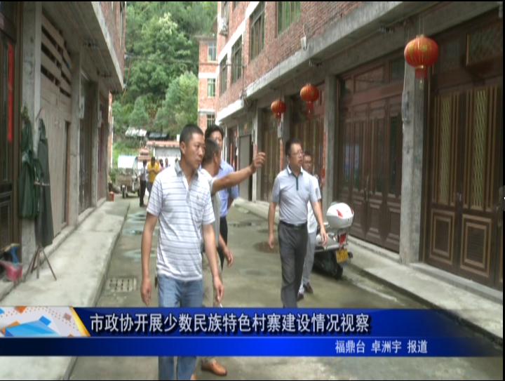 市政協開展少數民族特色村寨建設情況視察