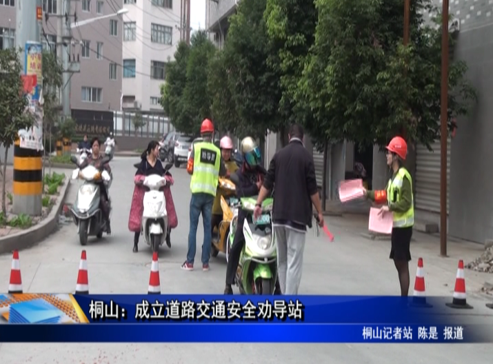 桐山：成立道路交通安全勸導(dǎo)站