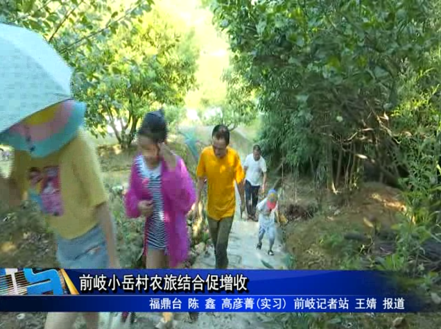 前岐小岳村農(nóng)旅結合促增收