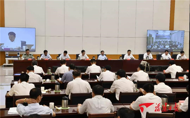 再動(dòng)員！再部署！再推進(jìn)！福建召開掃黑除惡專項(xiàng)斗爭(zhēng)視頻會(huì)議
