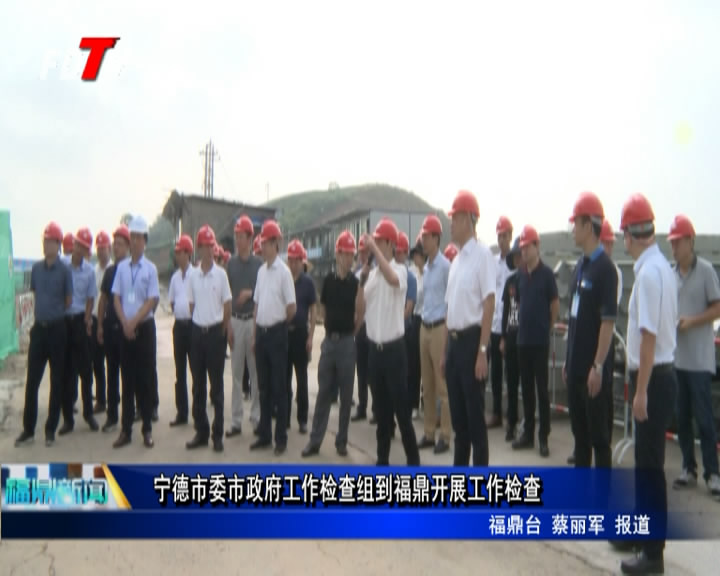 寧德市委市政府工作檢查組到福鼎開展工作檢查