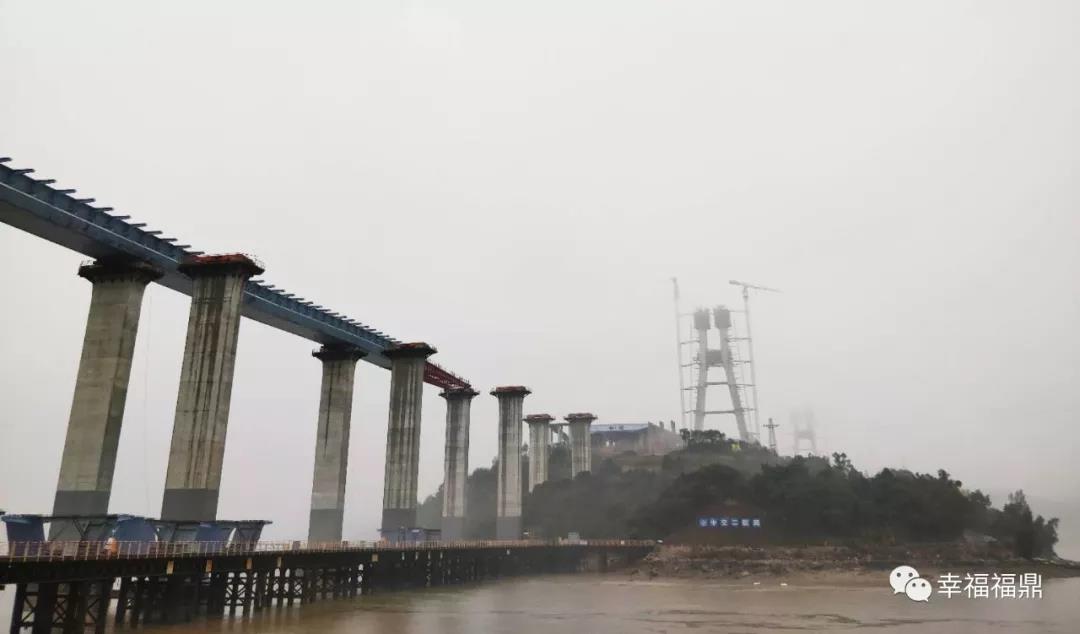 防疫情趕工期兩不誤，沙埕灣跨海大橋通道工程復工