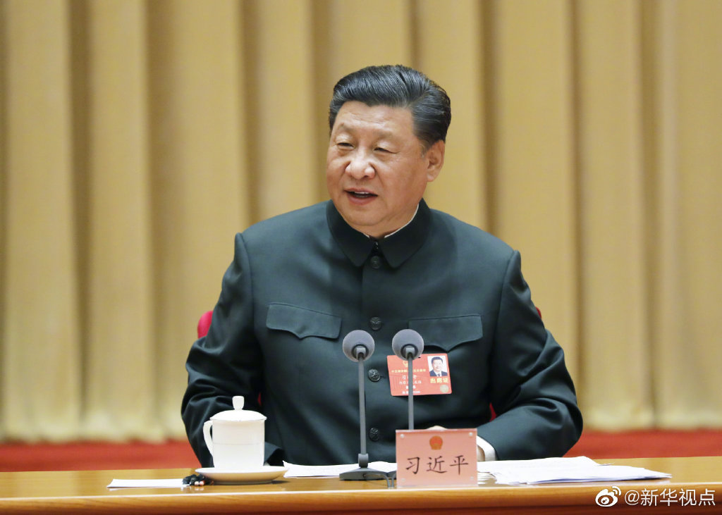 習(xí)近平出席解放軍和武警部隊(duì)代表團(tuán)全體會議并發(fā)表重要講話