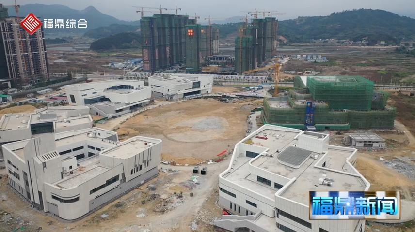【短視頻】-- -“五館”進入收尾“一院”加快施工