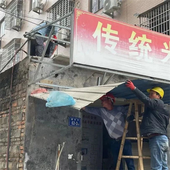 占用消防通道！福鼎這處違建，拆了！