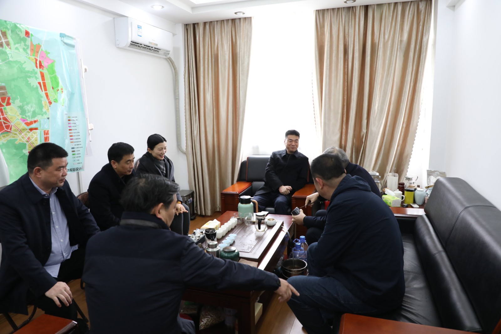 市領導新春走訪市人大常委會、市政協機關