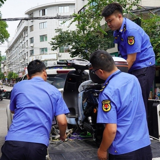 創建文明城市，他們一直在“上分”