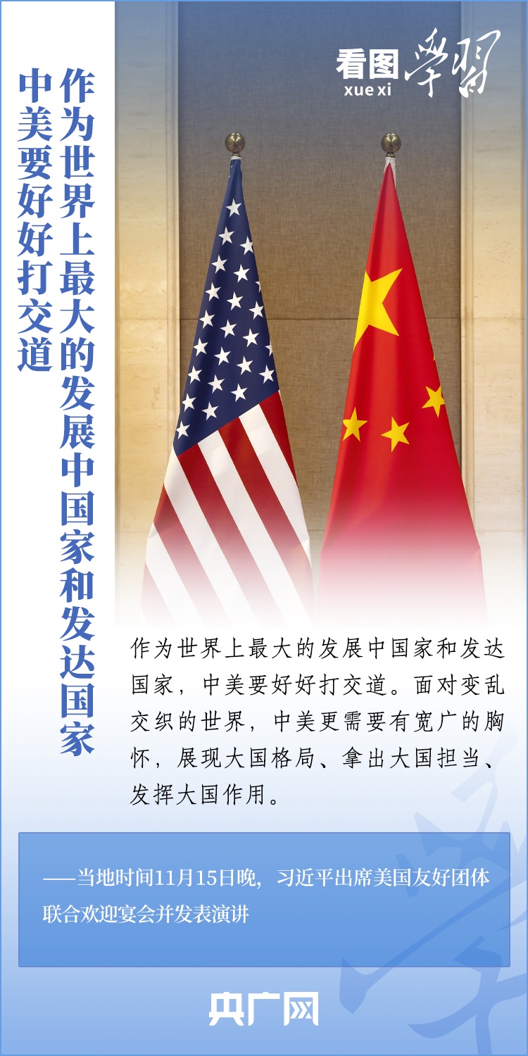 看圖學習 | 賡續中美友誼 推進中美關系