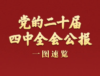 黨的二十屆四中全會公報一圖速覽
