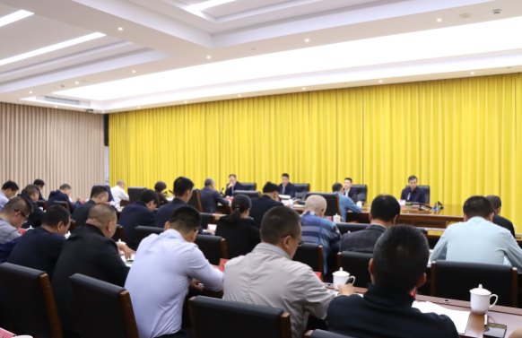 林青主持召開市委常委會（擴大）會議